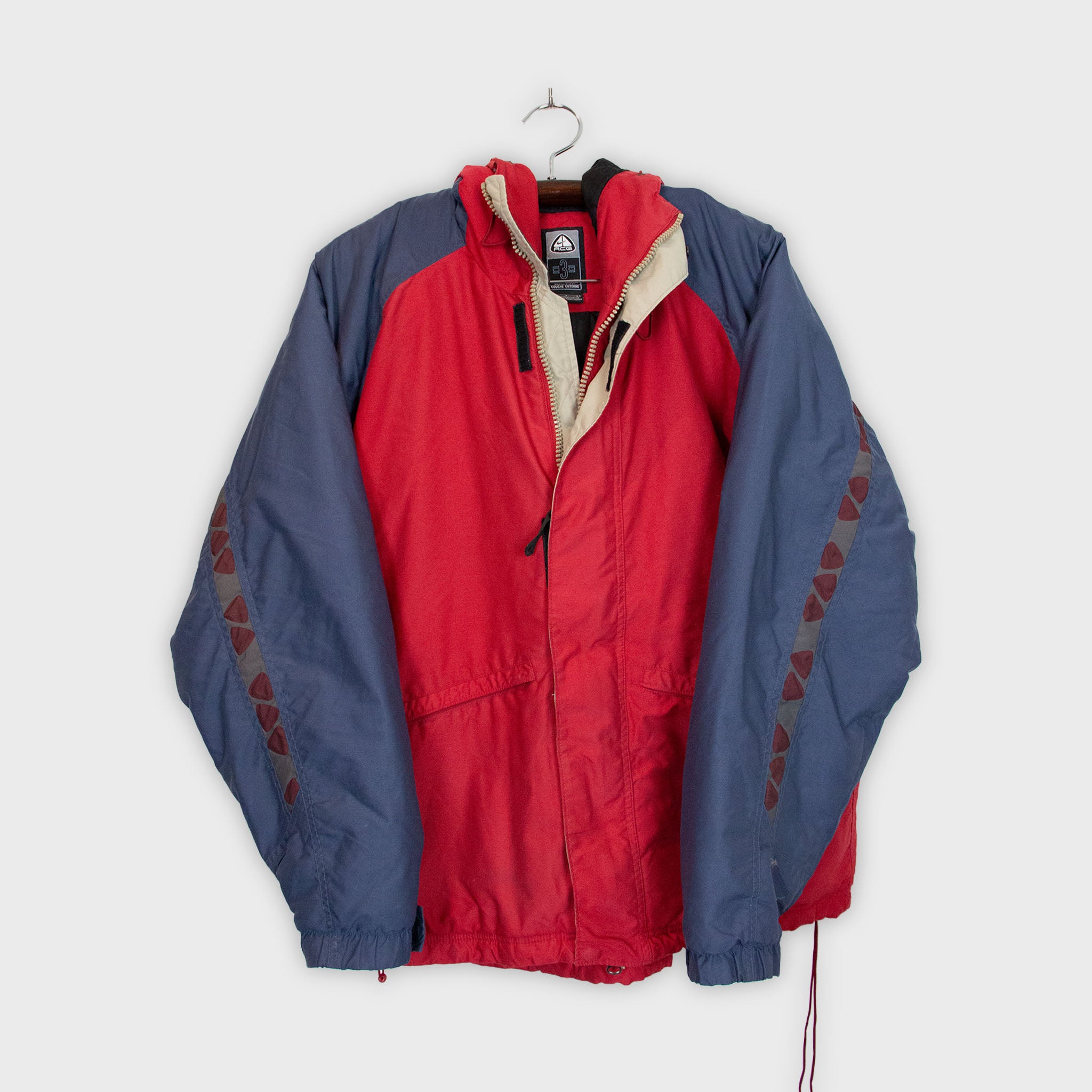 Vintage Nike ACG Thermal Outer Layer 3 Heavy Jacket (L/XL) – Milky