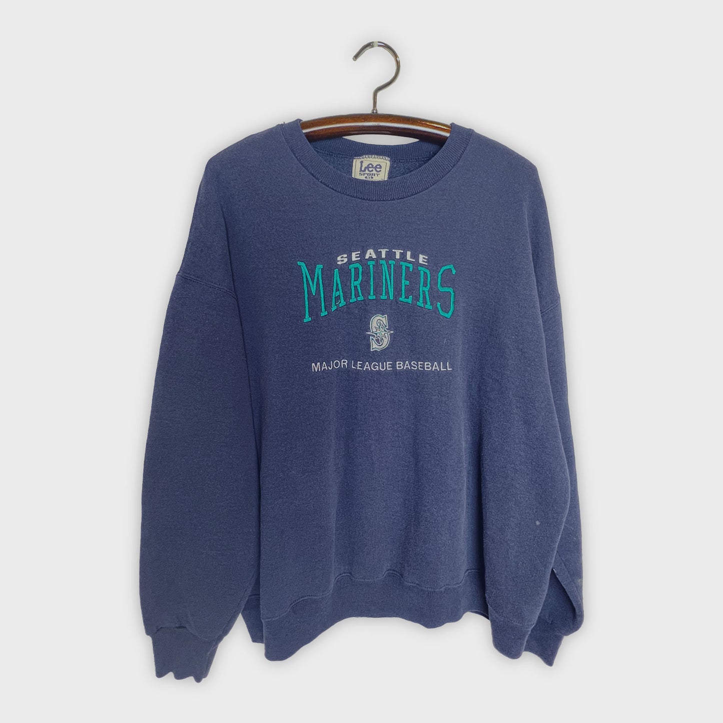 Vintage Seattle Mariners Grey Crew Neck Sweatshirt